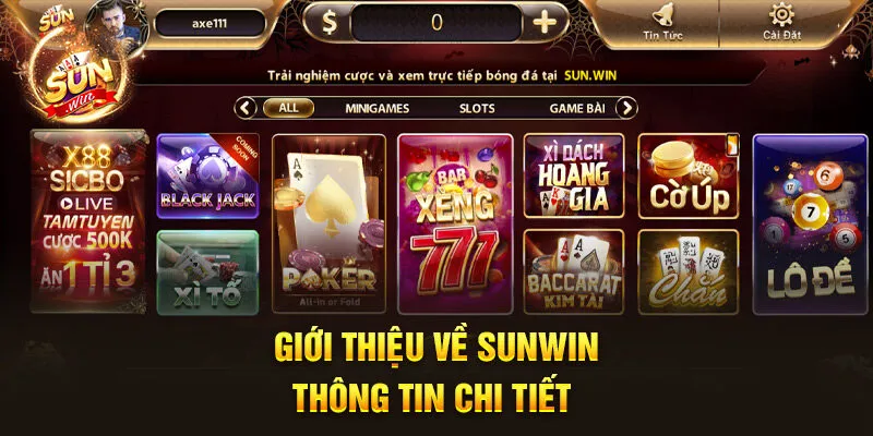 Giới Thiệu Về Sunwin 1 Giới thiệu về Sunwin - Thông tin chi tiết